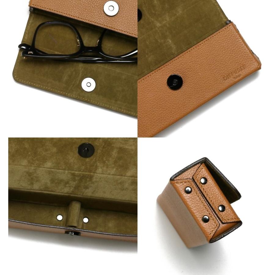 DIFFUSER 牛革 セミハード メガネケース SHRINK LEATHER RECT EYEWEAR