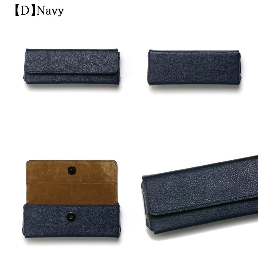 DIFFUSER 牛革 セミハード メガネケース SHRINK LEATHER RECT EYEWEAR