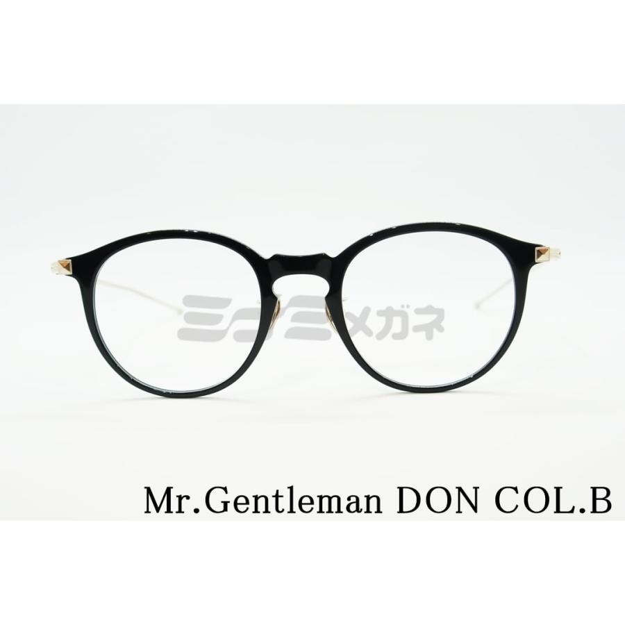 Mr.Gentleman メガネフレーム DON COL.A ボストン コンビ ドン 眼鏡 