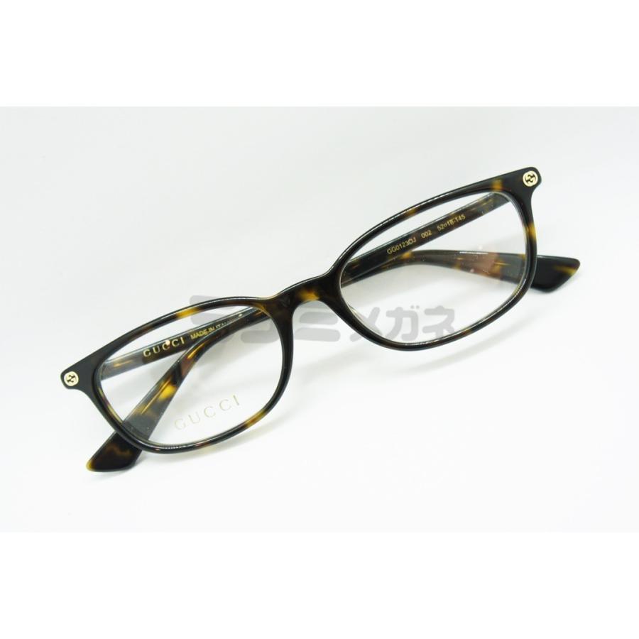 GUCCI メガネ GG0123OJ 002 スクエア べっ甲 ブラウン フレーム GUCCI メガネ GG0123OJ 002 スクエア べっ甲 ブラウン フレーム