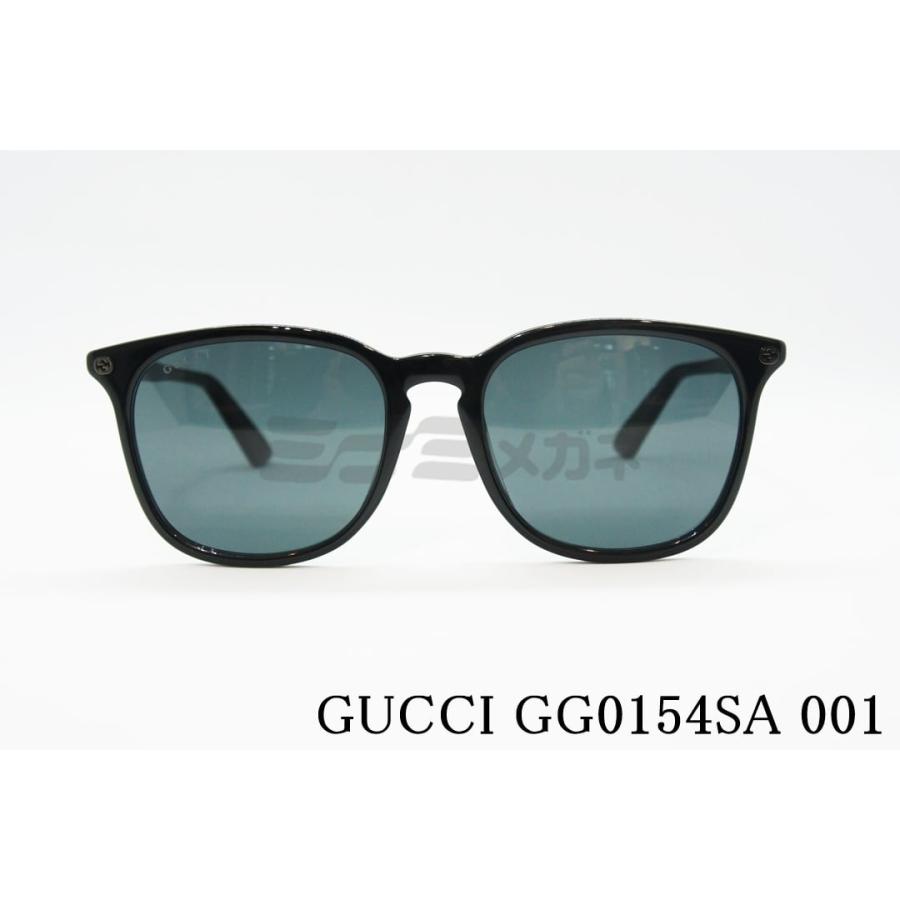 GUCCI サングラス GG0154SA 001 ウェリントン アジアンフィットモデル