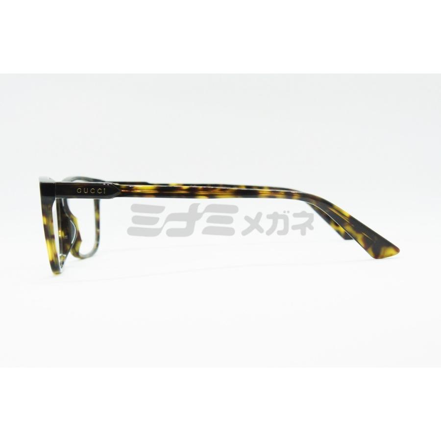 GUCCI（グッチ） メガネ GG0492OA 002 ウェリントン ハバナ 人気