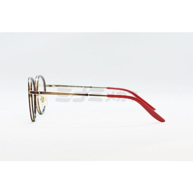 GUCCI（グッチ） セル巻き メガネ GG1357OJ 004 ボストン テキストロゴ