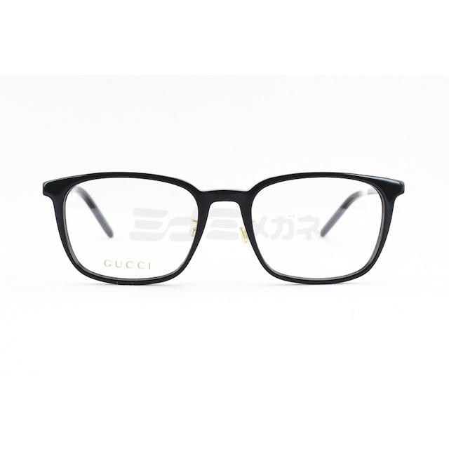 GUCCI（グッチ） メガネ GG1465OA 001 ウェリントン テキストロゴ 高級