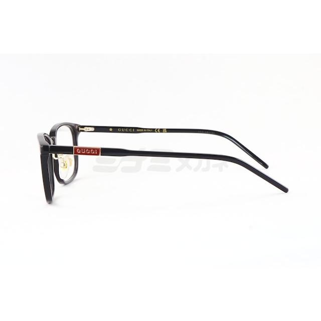 GUCCI（グッチ） メガネ GG1465OA 001 ウェリントン テキストロゴ 高級