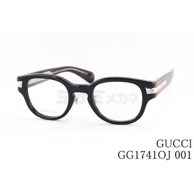 GUCCI（グッチ） メガネ GG1741OJ 001 ウェリントン メンズ レデイース