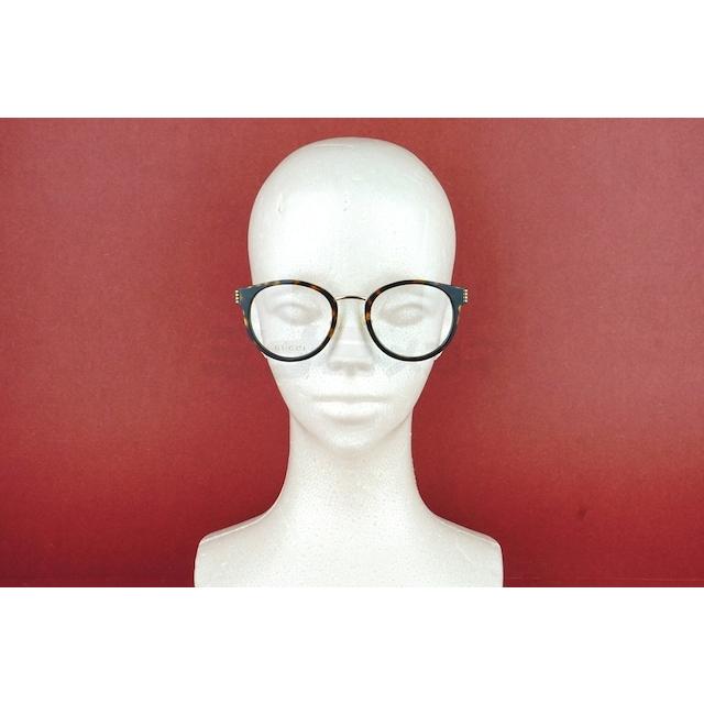 GUCCI（グッチ） メガネ GG1885OA 002 ボストン シェリーライン GGロゴ