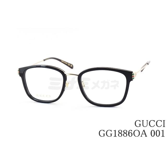 GUCCI メガネ GG1886OA 001 ウェリントン グッチ シェリーライン GG