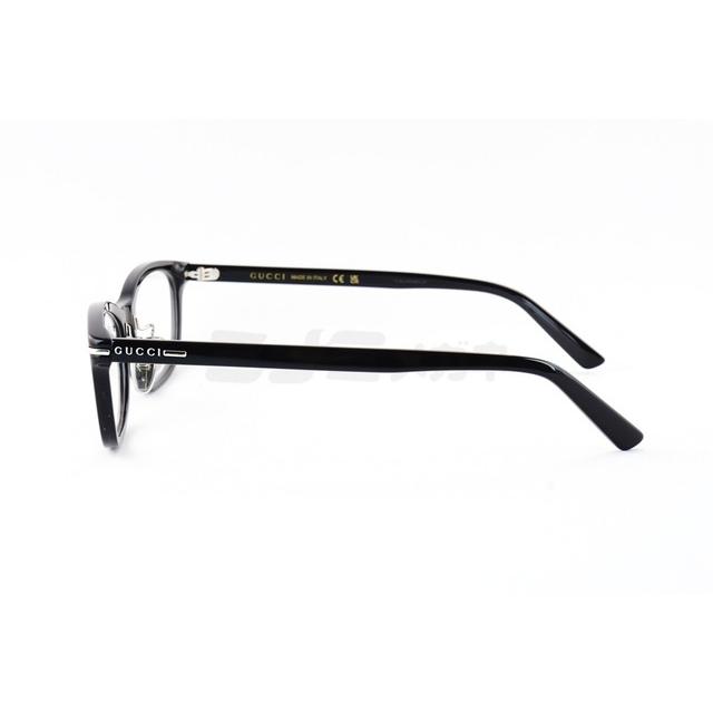 GUCCI（グッチ） メガネ GG2003OJ 001 スクエア テキストロゴ メンズ