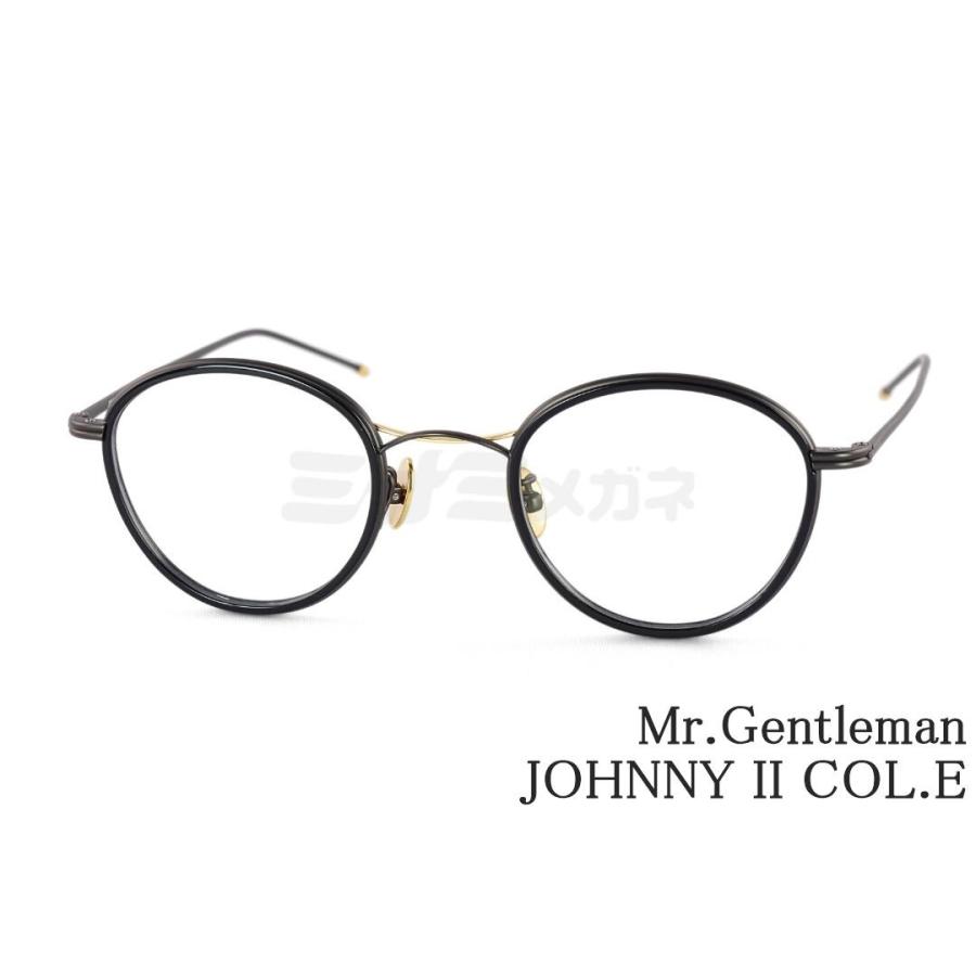 Mr.Gentleman メガネ JOHNNY II COL.E ボストン クラシカル ツイン