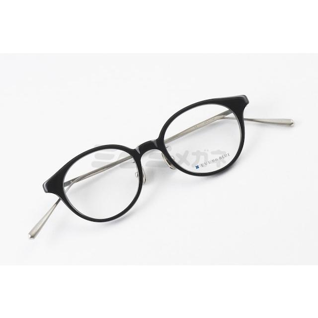 EVE un BLUE メガネ Mini A005 Col.Black ボストン 小顔 小さいサイズ