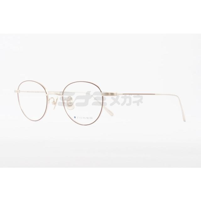 EVE un BLUE メガネ Mini M001 Col.BROWN ボストン 小顔 小さい