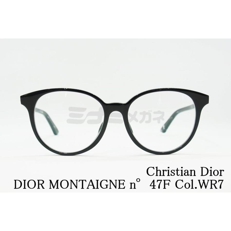 Christian Dior メガネ DIOR MONTAIGNE n°47F Col.WR7 ウェリントン