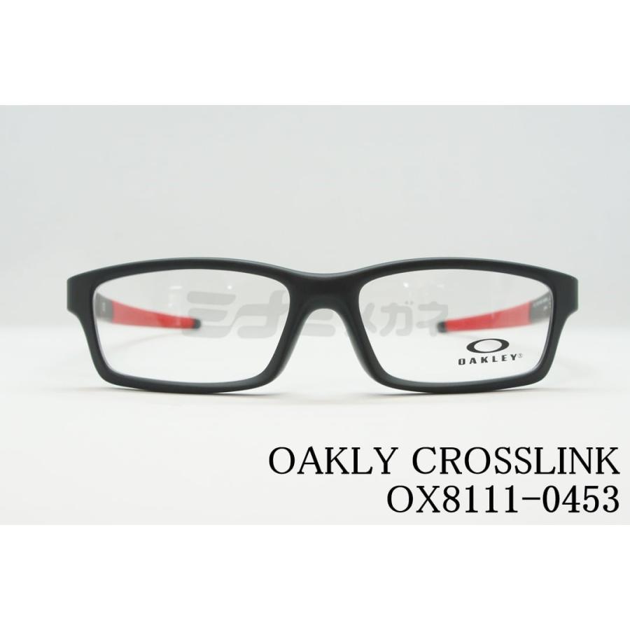 OAKLEY（オークリー） メガネ CROSSLINK YOUTH OX8111-0453 スクエア 