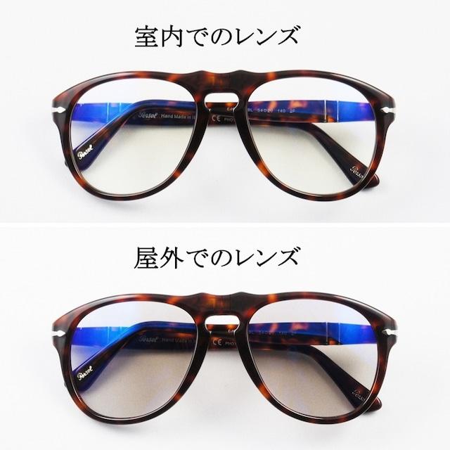 persol（ペルソール） 調光 サングラス 649 24/BL ティアドロップ