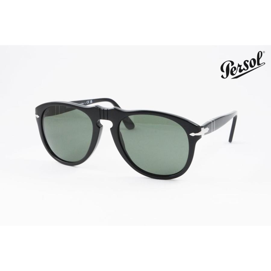 【美品・ケース付】Persol ペルソール サングラス 649 54口20サイズ persol（ペルソール） サングラス 649 95/31 ティアドロップ フレーム