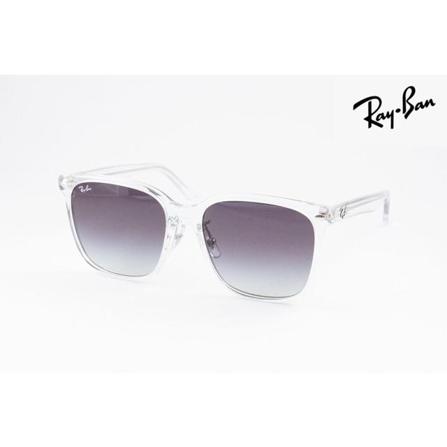 Ray-Ban クリア サングラス RB2206D 6447/8G 57サイズ スクエア 