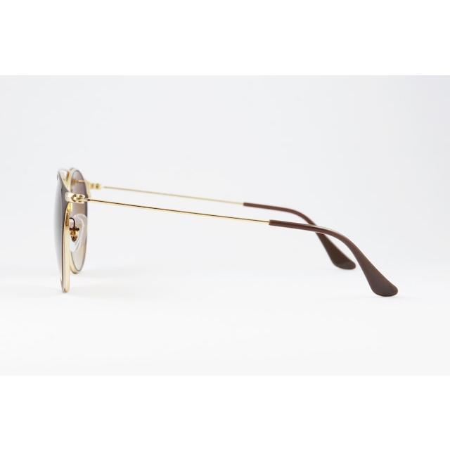 レイバン サングラス ダブルブリッジ RB3546 9009/85 52サイズ Ray-Ban（レイバン） サングラス RB3546 9009/85 ラウンド ボストン