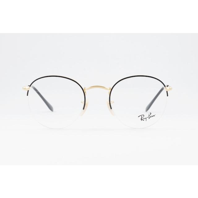 Ray-Ban メガネ RX3947V 2946 ハーフリム ボストン クラシカル 半リム ナイロール 丸メガネ 眼鏡 レイバン 正規品 RB3947V_1