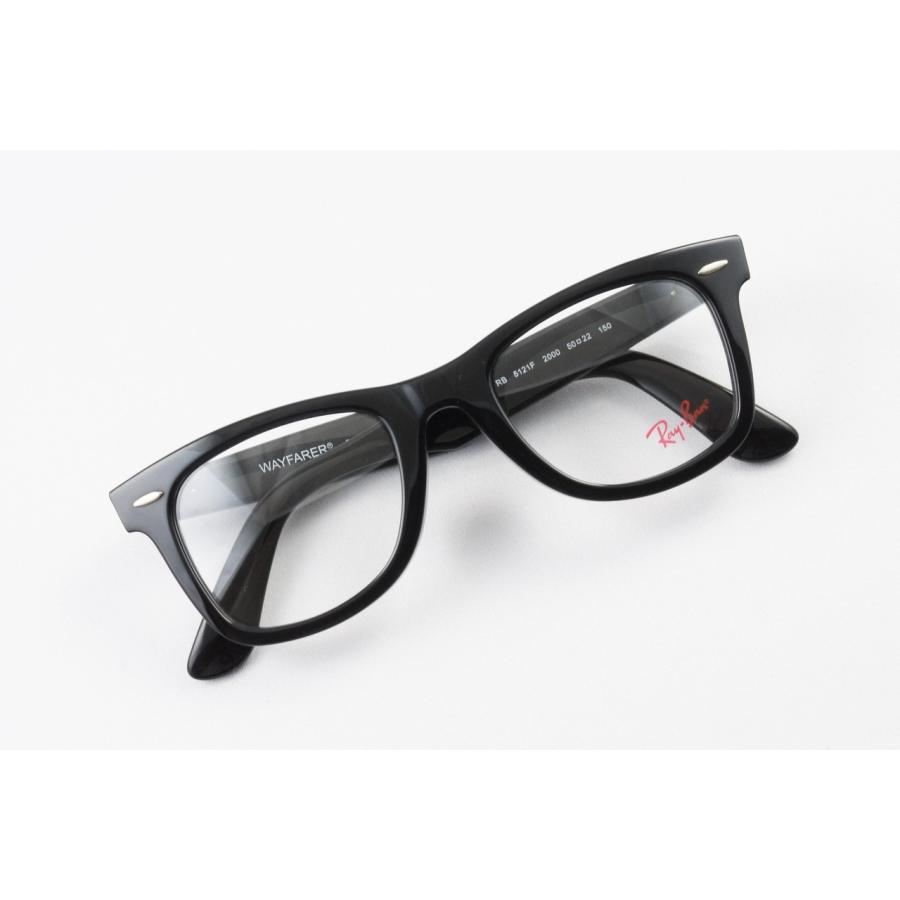 WAYFARER Ray-Ban メガネ RX5121F 2000 50サイズ ウェイファーラー