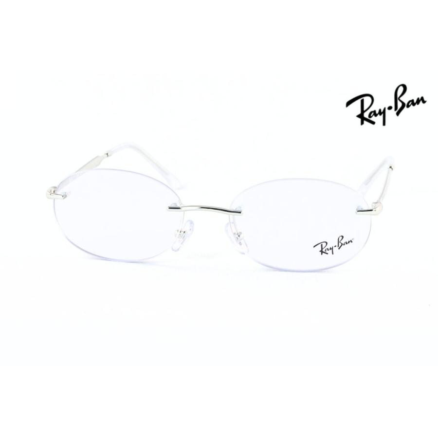 Ray-Ban（レイバン） メガネ RX3767V 2501 オーバル ツーポイント 縁