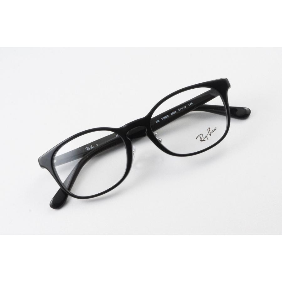 【美品】Ray-Ban レイバン RB5386D 2000 国内正規品 度なし Ray-Ban（レイバン） メガネ RX5386D 2000 51サイズ ウエリントン