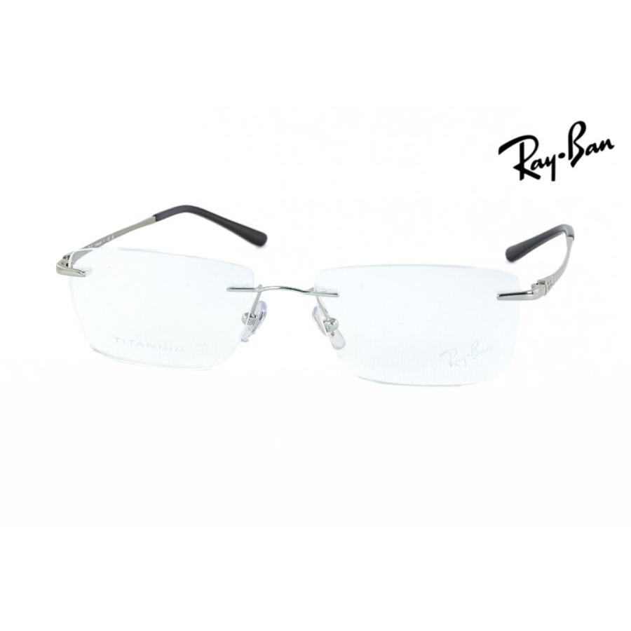 Ray-Ban（レイバン） メガネ RX8781D 1002 チタン スクエア ツー