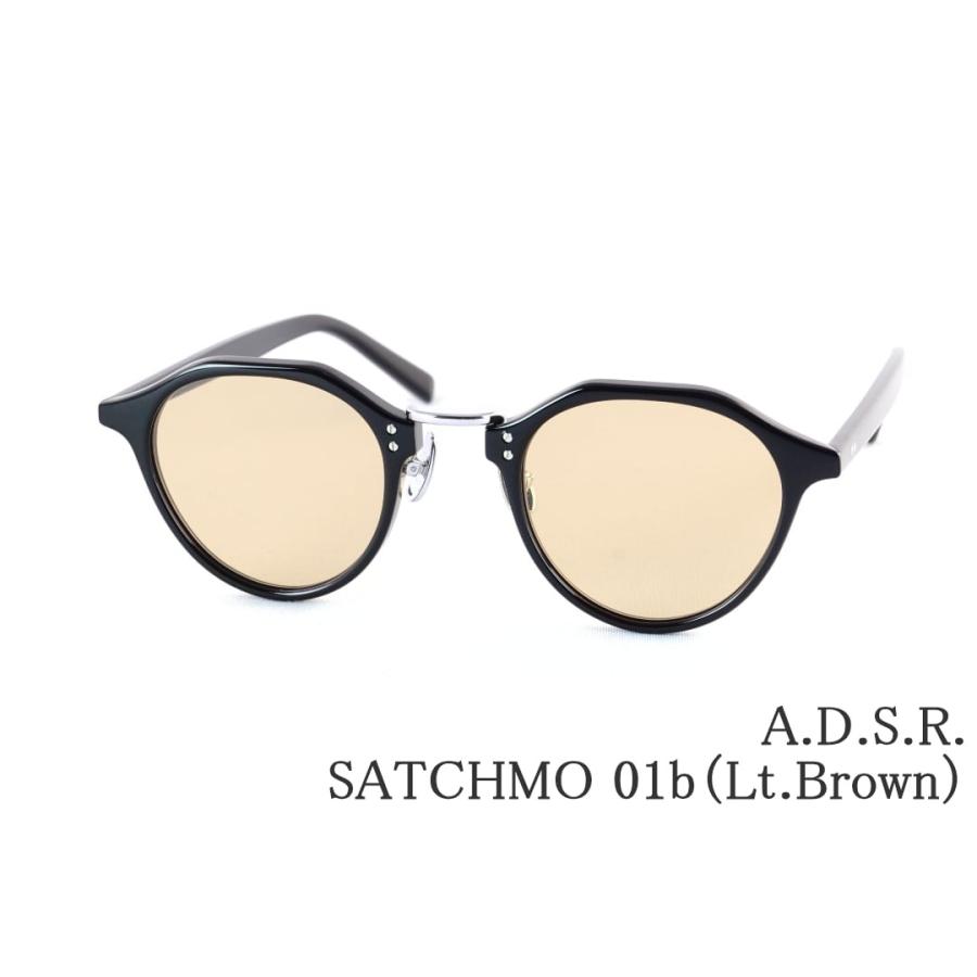 A.D.S.R.（エーディーエスアール） サングラス SATCHMO 01b 47サイズ