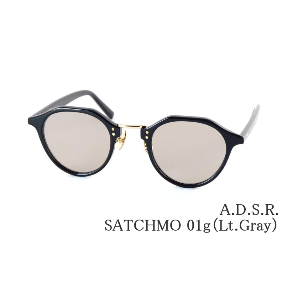 A.D.S.R.（エーディーエスアール） サングラス SATCHMO 01g 47サイズ