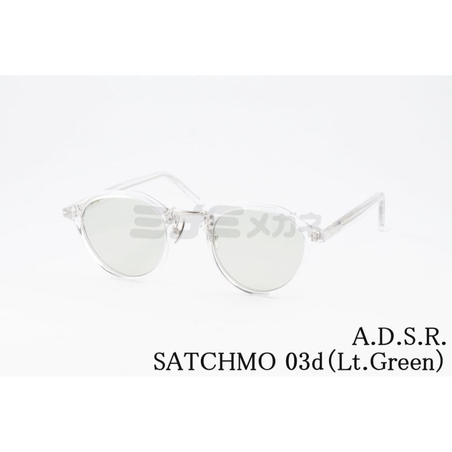 A.D.S.R. クリア サングラス SATCHMO 03d 47サイズ クラウンパント