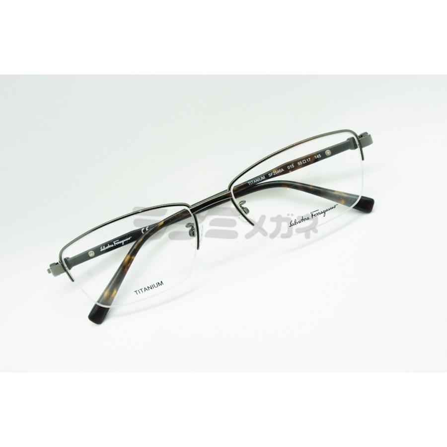 FERRAGAMO Salvatore Ferragamo メガネ SF2546A 015 ハーフリム 