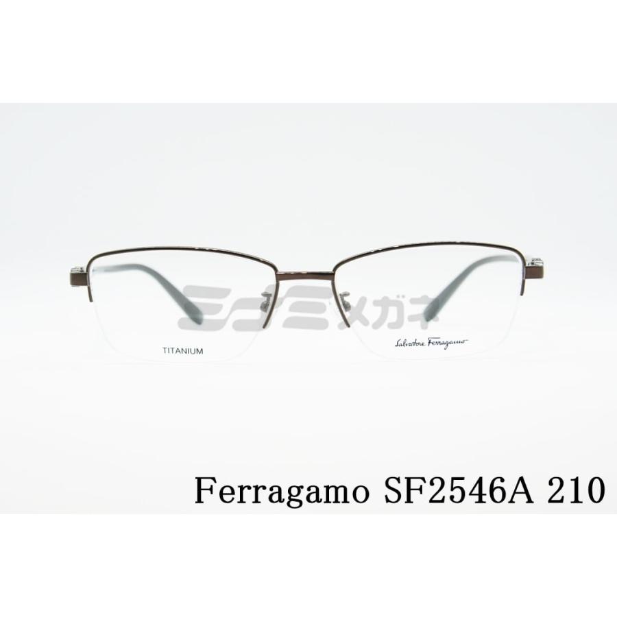 FERRAGAMO Salvatore Ferragamo メガネ SF2546A 210 ハーフリム 