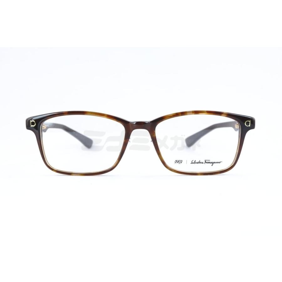 999.9（フォーナインズ） 999.9×Ferragamo メガネ コラボ SF9002 214