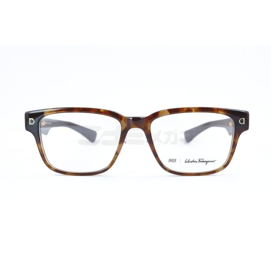 999.9（フォーナインズ） 999.9×Ferragamo メガネ コラボ SF9003 214