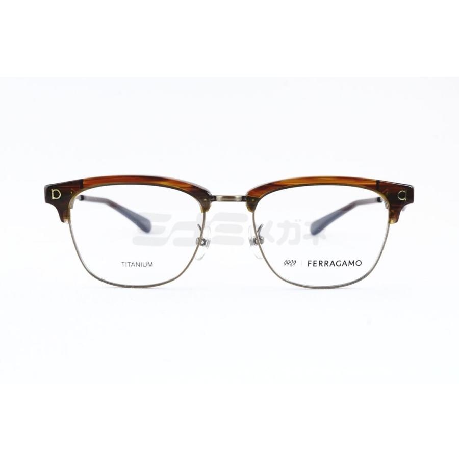999.9（フォーナインズ） 999.9×Ferragamo メガネ コラボ SF9004N 261