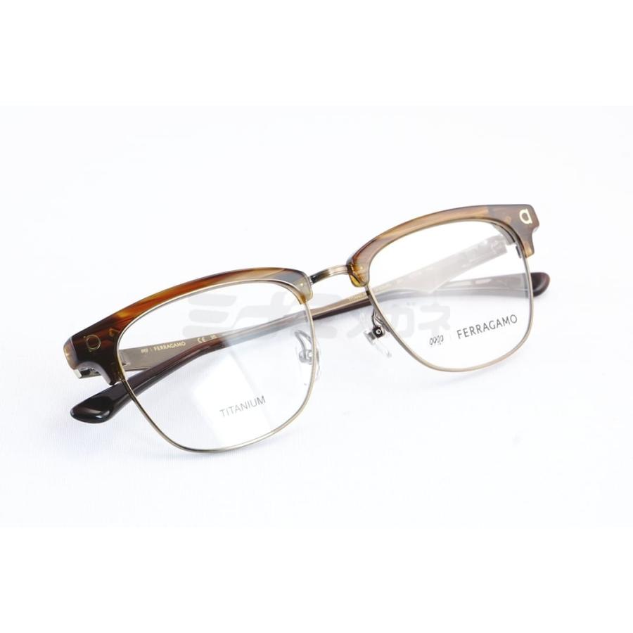 999.9（フォーナインズ） 999.9×Ferragamo メガネ コラボ SF9004N 261