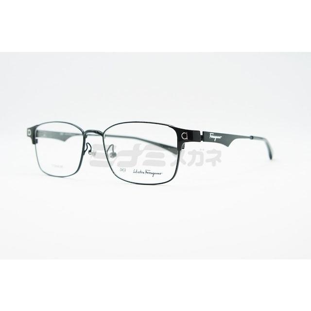 999.9(アイウェア) 999.9×Ferragamo メガネ コラボ SF9005 001 999.9(アイウェア) 999.9×Ferragamo メガネ コラボ SF9005 001