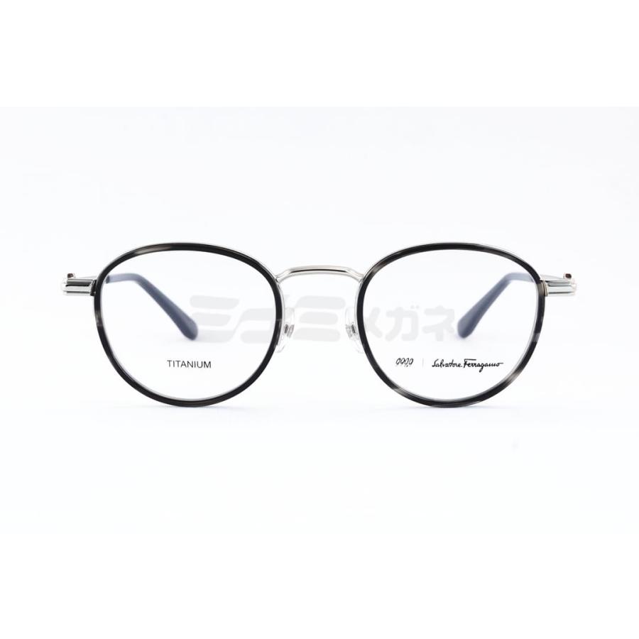 999.9（フォーナインズ） 999.9×Ferragamo セル巻 メガネ SF9009 060 