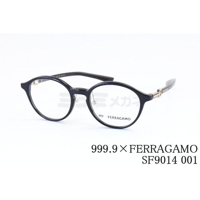 Ferragamo 専用 999.9（アイウェア） 999.9×Ferragamo メガネ SF9014 001 コラボ