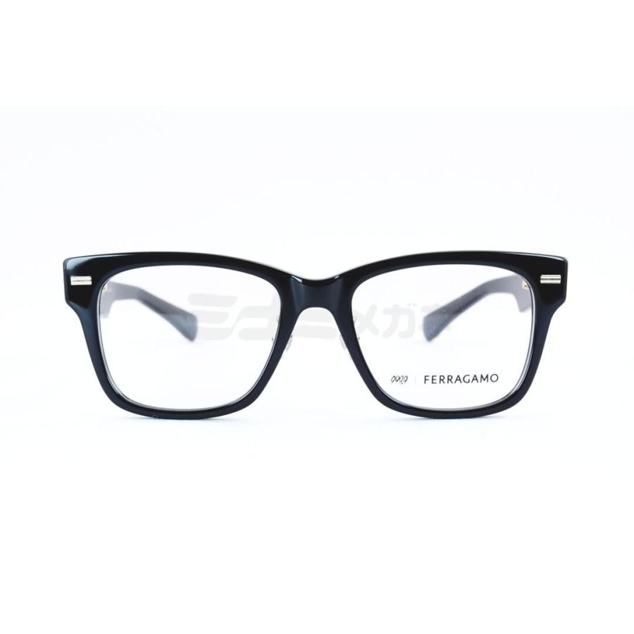 999.9（フォーナインズ） 999.9×Ferragamo メガネ SF9016 001 コラボ