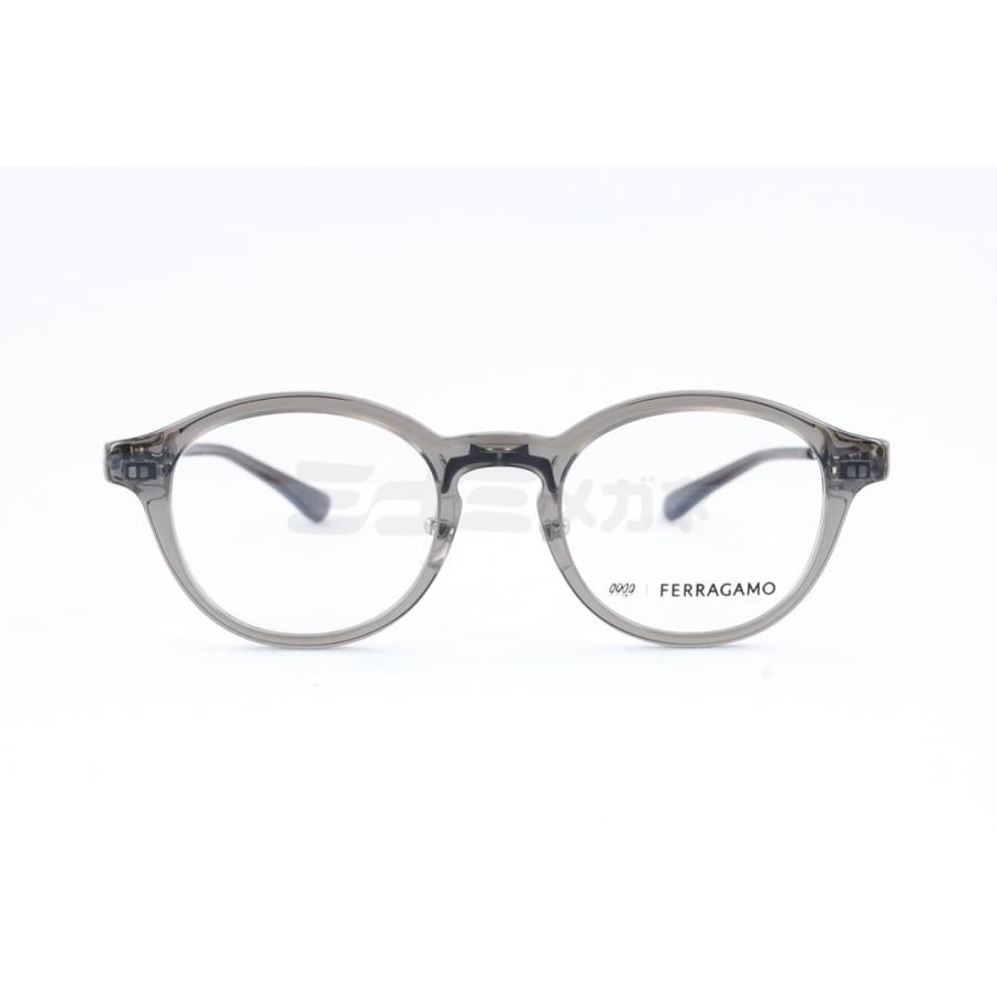 999.9×Ferragamo メガネ SF9018 021 コラボ アジアンフィット ボスリントン オシャレ フォーナインズ フェラガモ 高級 鯖江 眼鏡 日本 製 正規品の画像