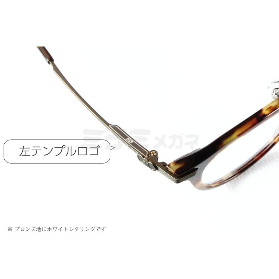 999.9×Ferragamo メガネ SF9020 240 コラボモデル アジアンフィット クラウンパント 眼鏡 オシャレ ブランド フォーナインズ フェラガモ 鯖江 日本製 正規品の画像