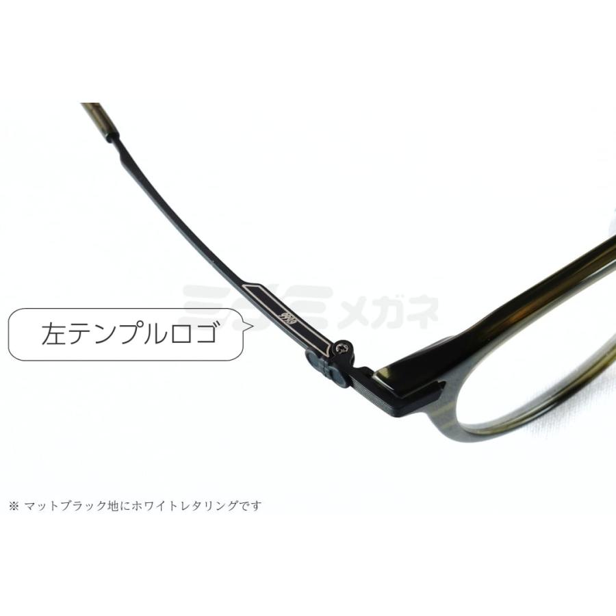 999.9×Ferragamo メガネ SF9020 314 コラボモデル アジアンフィット クラウンパント 眼鏡 オシャレ ブランド フォーナインズ フェラガモ 鯖江 日本製 正規品の画像