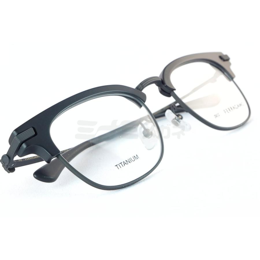 999.9（フォーナインズ） 999.9×FERRAGAMO メガネ SF9022 002