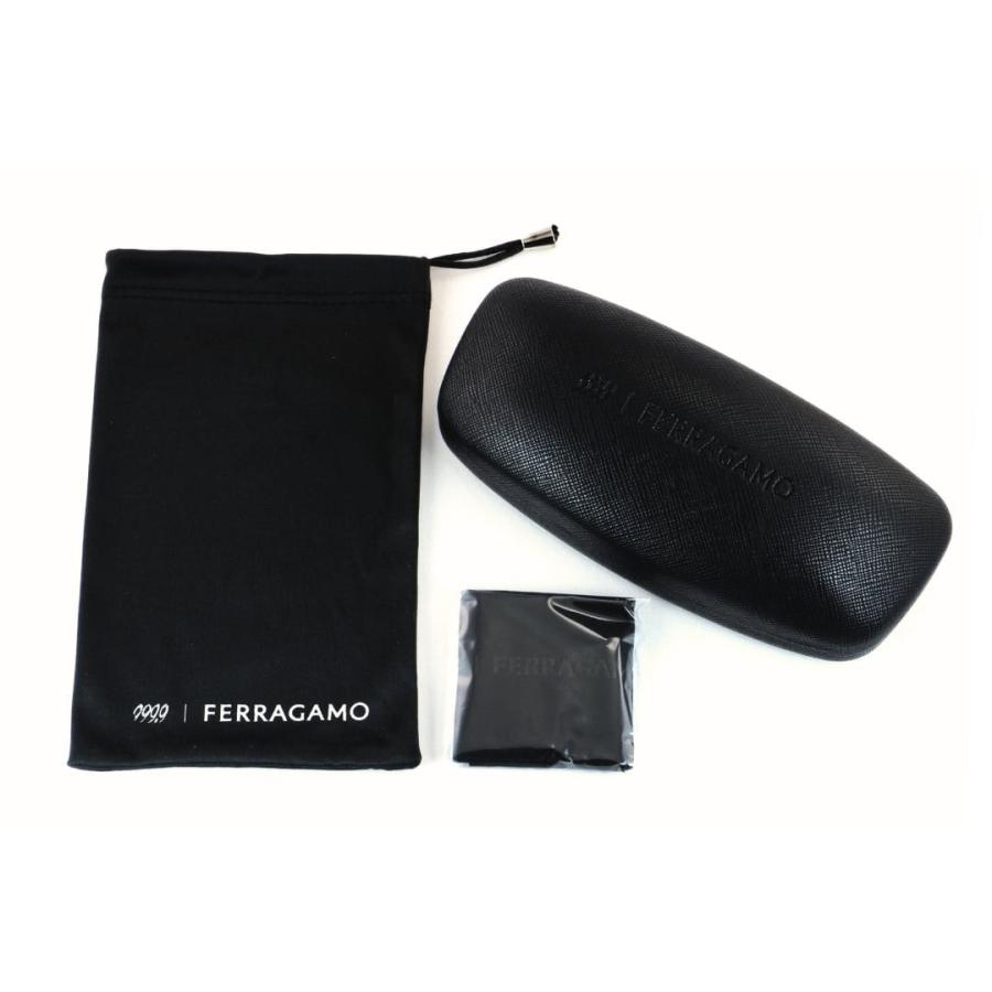 999.9×FERRAGAMO メガネ SF9023 601 コラボモデル アジアンフィット ボストン 眼鏡 オシャレ ブランド フォーナインズ フェラガモ 鯖江 日本製 正規品の画像