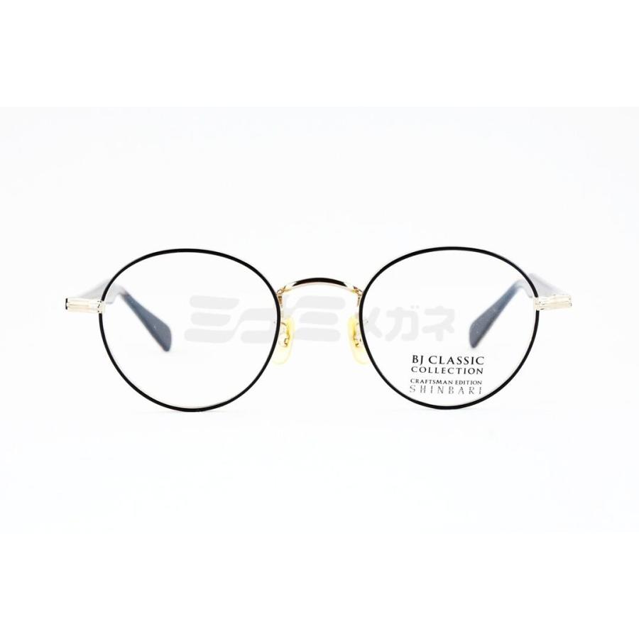 BJ CLASSIC メガネ SHINBARI SH-PM114S C-1-1FT ボストン クラシカル ヴィンテージ 芯張り BJクラシック シンバリ 鯖江 日本製 正規品の画像
