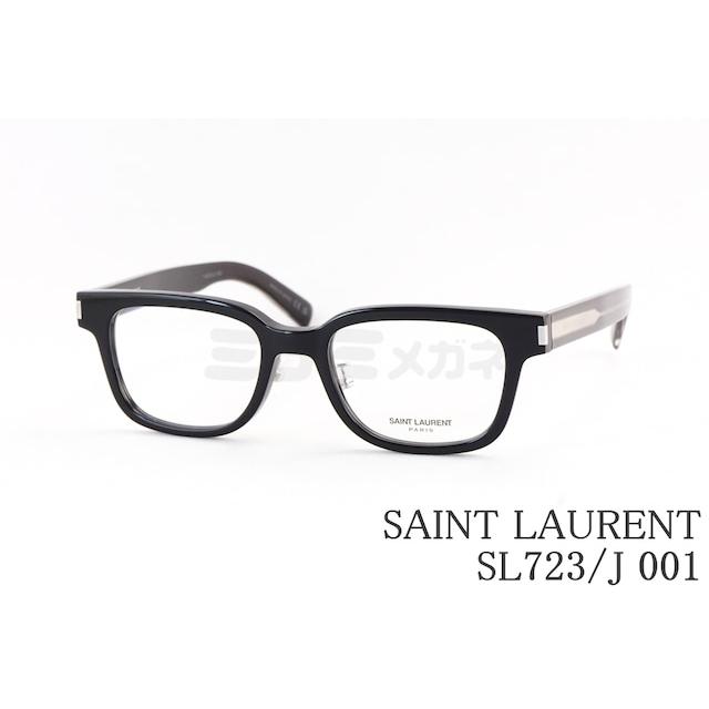 SAINT LAURENT クリア メガネ SL723/J 001 スクエア メンズ レディース