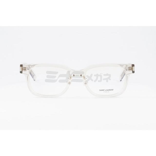 SAINT LAURENT クリア メガネ SL723/J 006 スクエア メンズ レディース