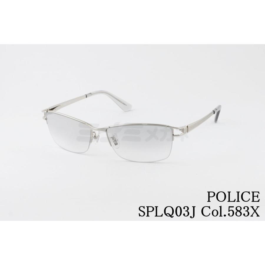 POLICE（ポリス） サングラス SPLQ03J COL.0583X 59サイズ スクエア