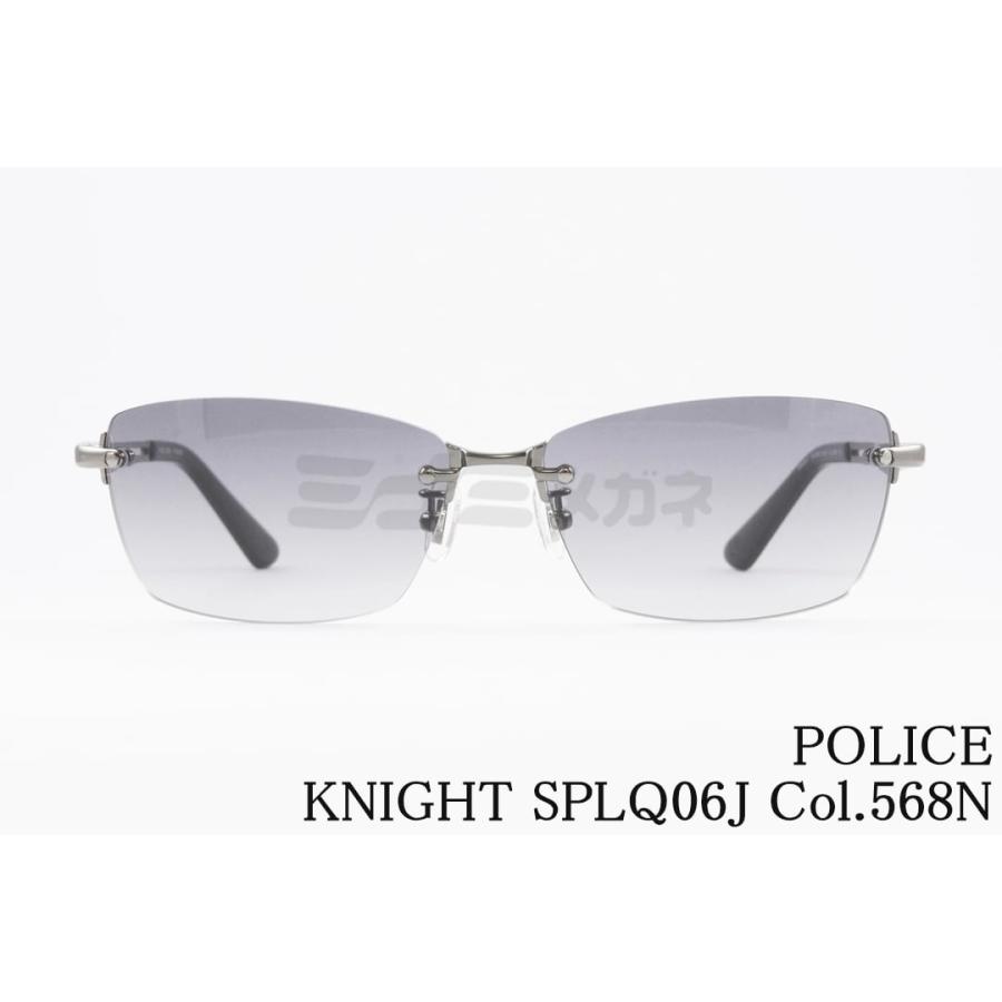 POLICE（ポリス） サングラス SPLQ06J COL.568N 60サイズ スクエア